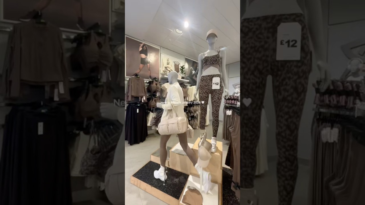 Новинки спортивной одежды Primark 2026 