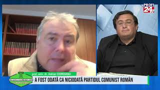 CONVORBIRI ISTORICE, editia din 28 oct 2021,  cu Adrian Cioroianu despre comunismul veci si nou