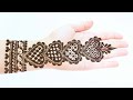 Easy Stylish Dotted Mehndi design | Simple Mehndi design for hands | Beautiful Henna Part - 13