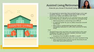 Adventist Health Glendale Live Well Senior Program: "Long Term Care Options"