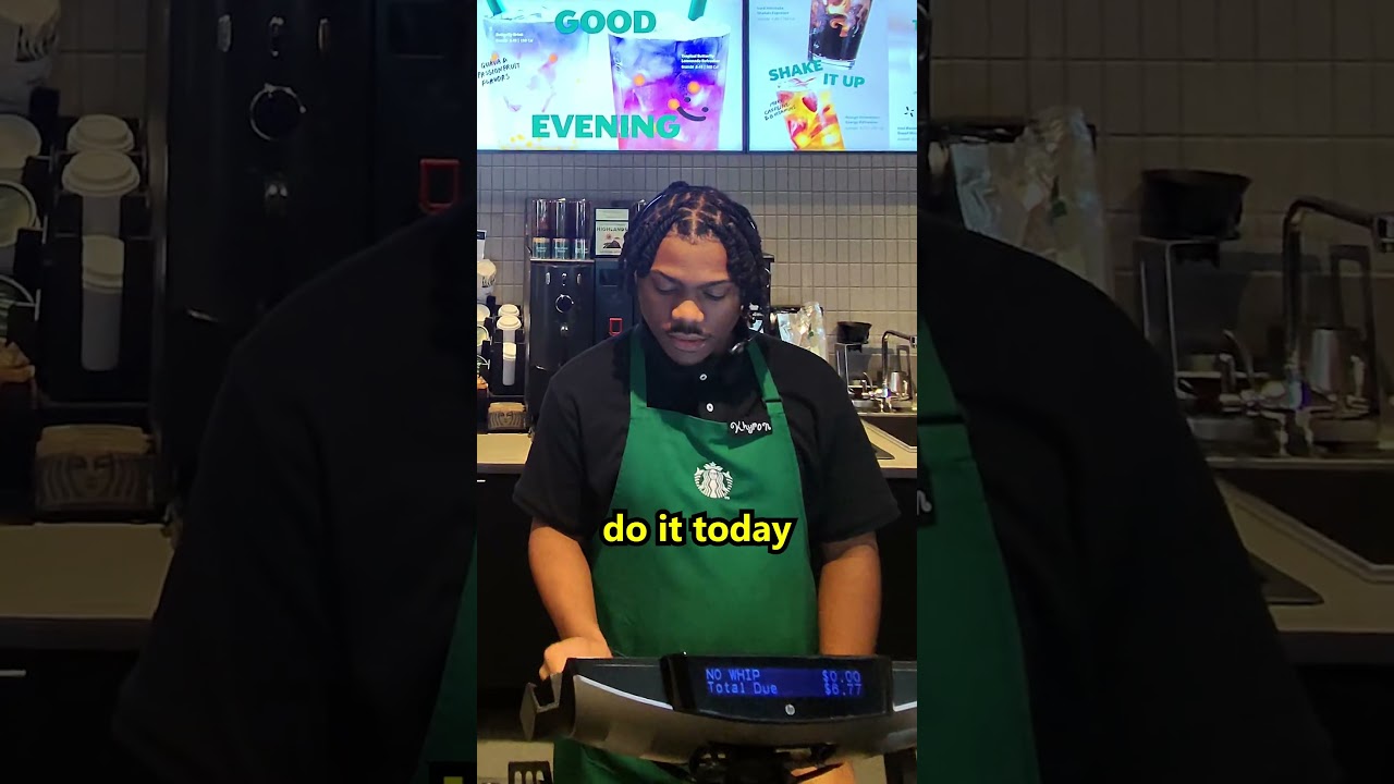 Starbucks glitch 💀