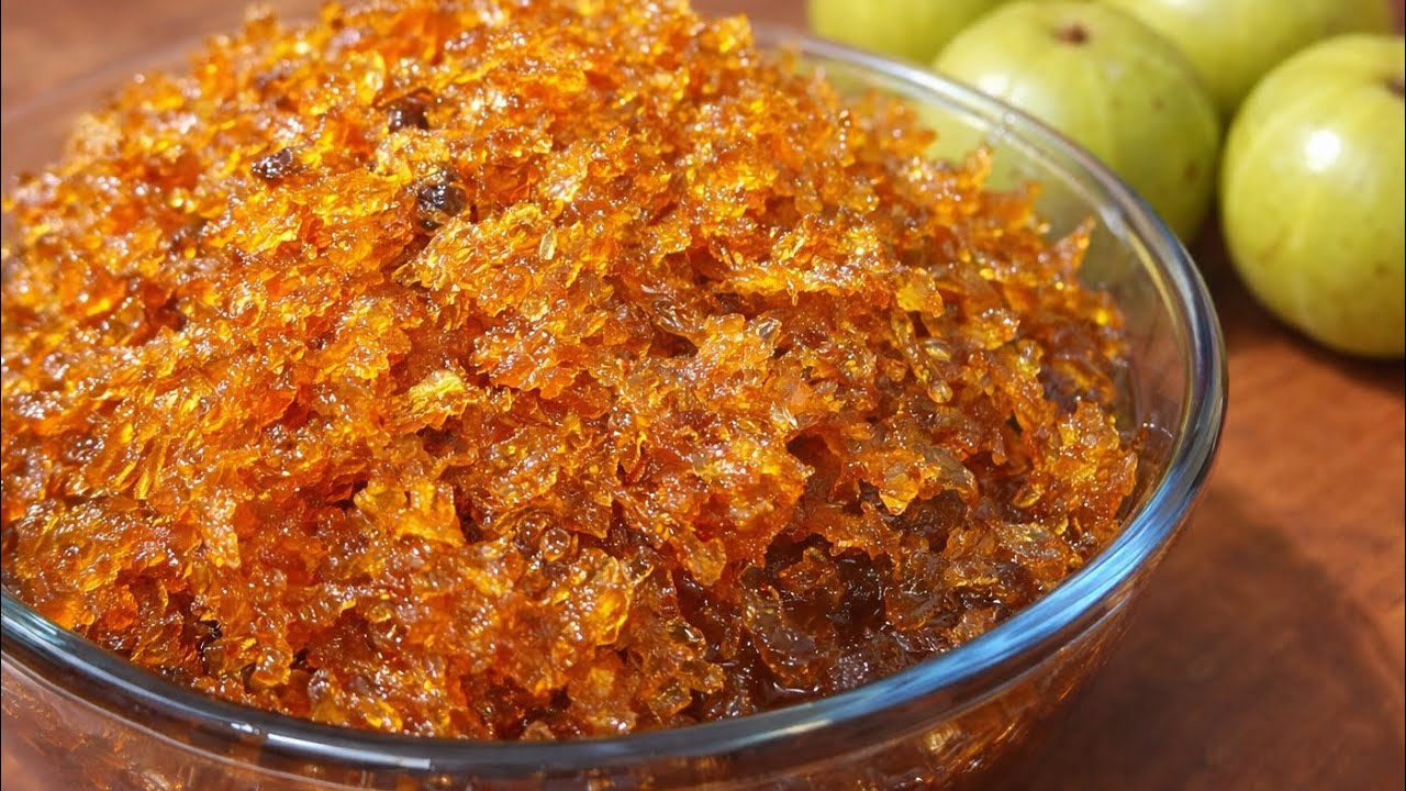 1 चम्मच रोजाना खाएँगे तो बाल,आँखें,Skin सब चमकेंगे 😌खाँसी जुकाम छूमंतर!!Winter Special Amla Murabba 