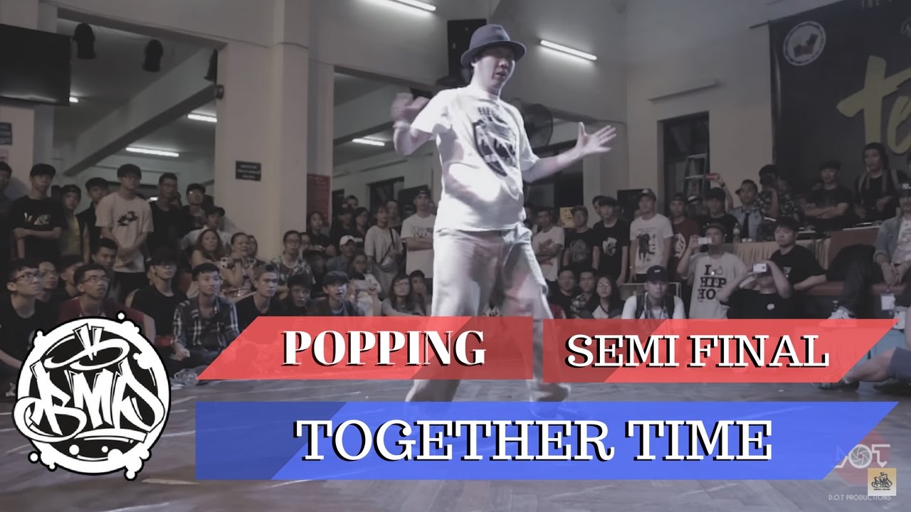 TOGETHER TIME 2016 - Semi Final Popping 1on1 - Terry Boogie vs Greenteck