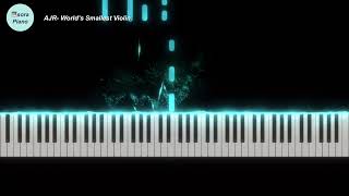 World's Smallest Violin 세상에서 가장 작은 바이올린 (イージー C, F シンプルスコア) - AJR