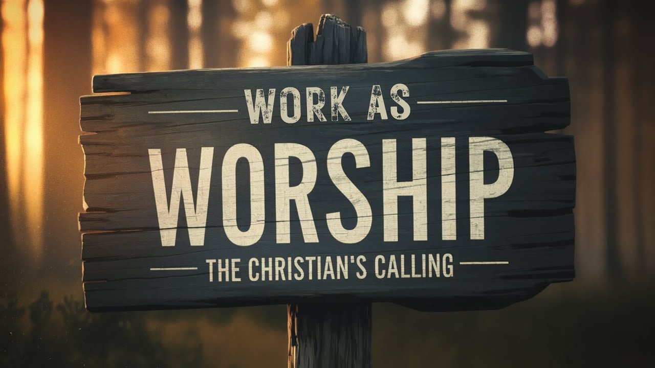 Work as Worship: The Christian's Calling | 2 Thessalonians 3:6-12 | Redeemer Baptist Church