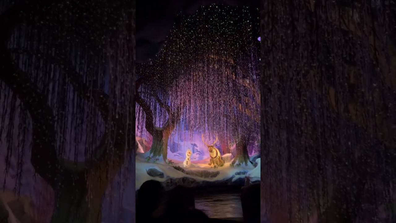 Frozen ever after ride at hongkong disneyland part-1