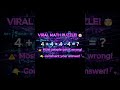| Math Challenge #shorts