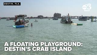 A floating playground: Destin's Crab Island screenshot 2