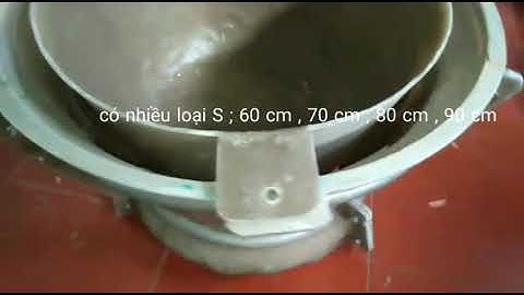 video cận cảnh Khuôn tròn composite có lòng trong