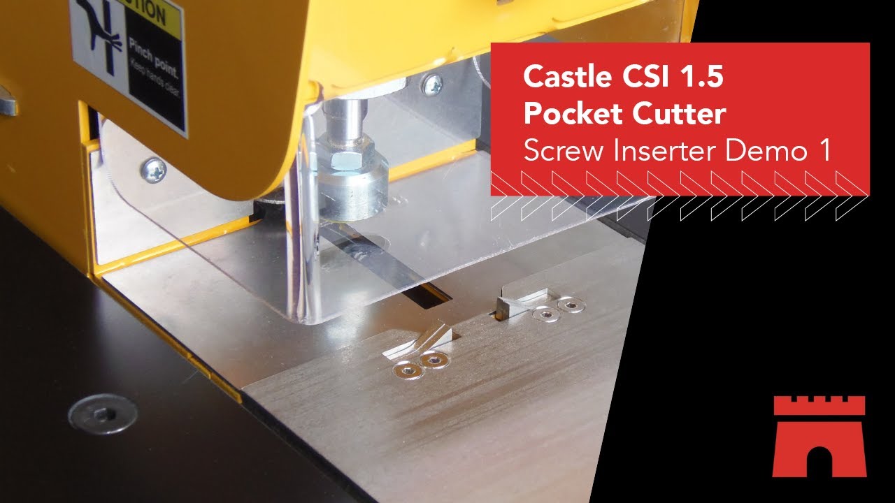 Castle CSI 1.5 Pocket Cutter/Screw Inserter Demo 1 - YouTube