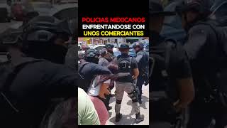 ☢️POLICIAS MEXICANOS ENFRENTANDOSE con unos COMERCIANTES☢️ | CB #militares #militaresmexicanos