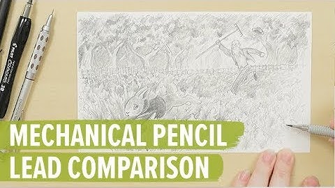 Mechanical Pencil Lead Comparison