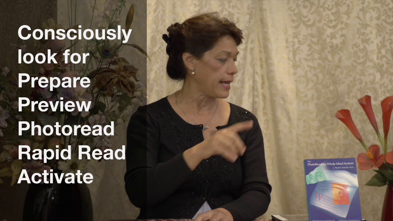 Quick Read the PhotoReading Book - YouTube