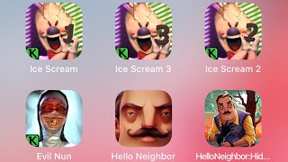 ice scream 3 hello neighbor evil nun game ending update scream: horror neighborhood gameplay new 2 screenshot 4