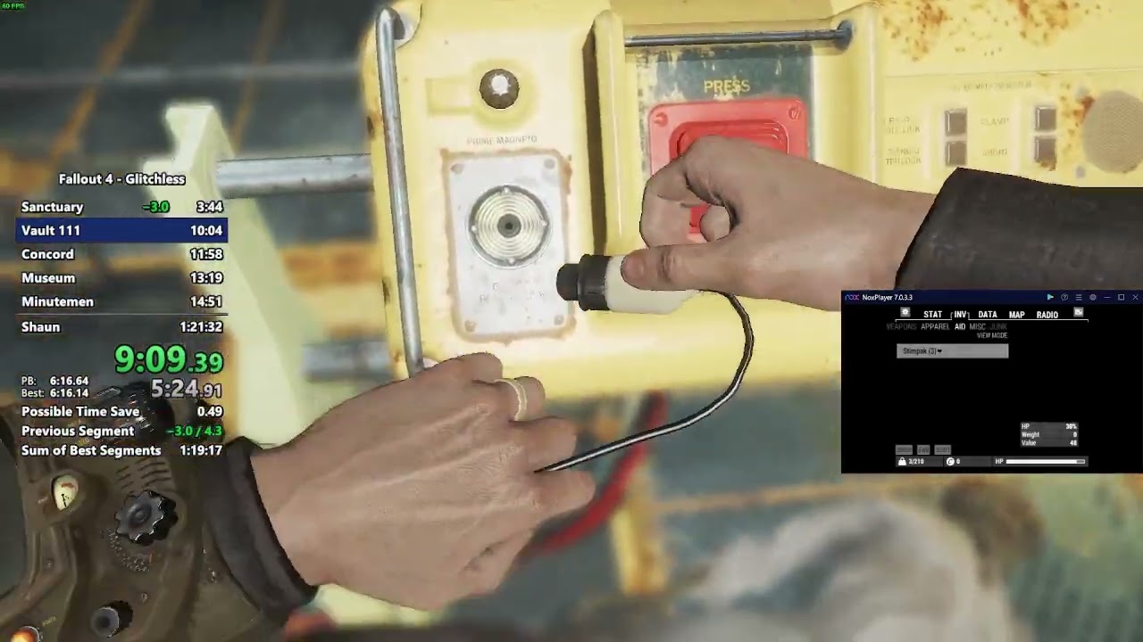 World Record - Fallout 4 Glitchless Speedrun in 1:20:41