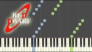 Red Dwarf theme Piano Tutorial (Synthesia)