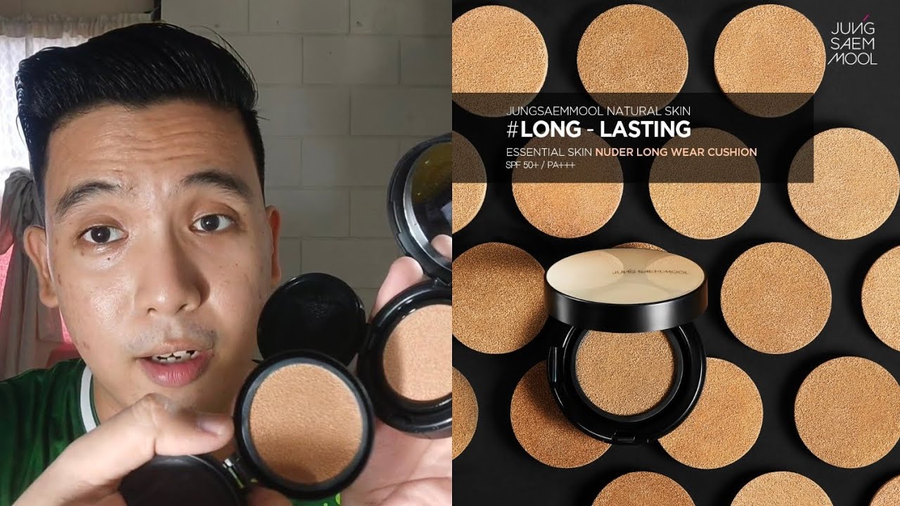 JUNGSAEMMOOL Essential Skin Nuder Long Wear Cushion Medium Deep Review 정샘물 에센셜 스킨 누더 롱웨어 쿠션 미디엄딥 리뷰