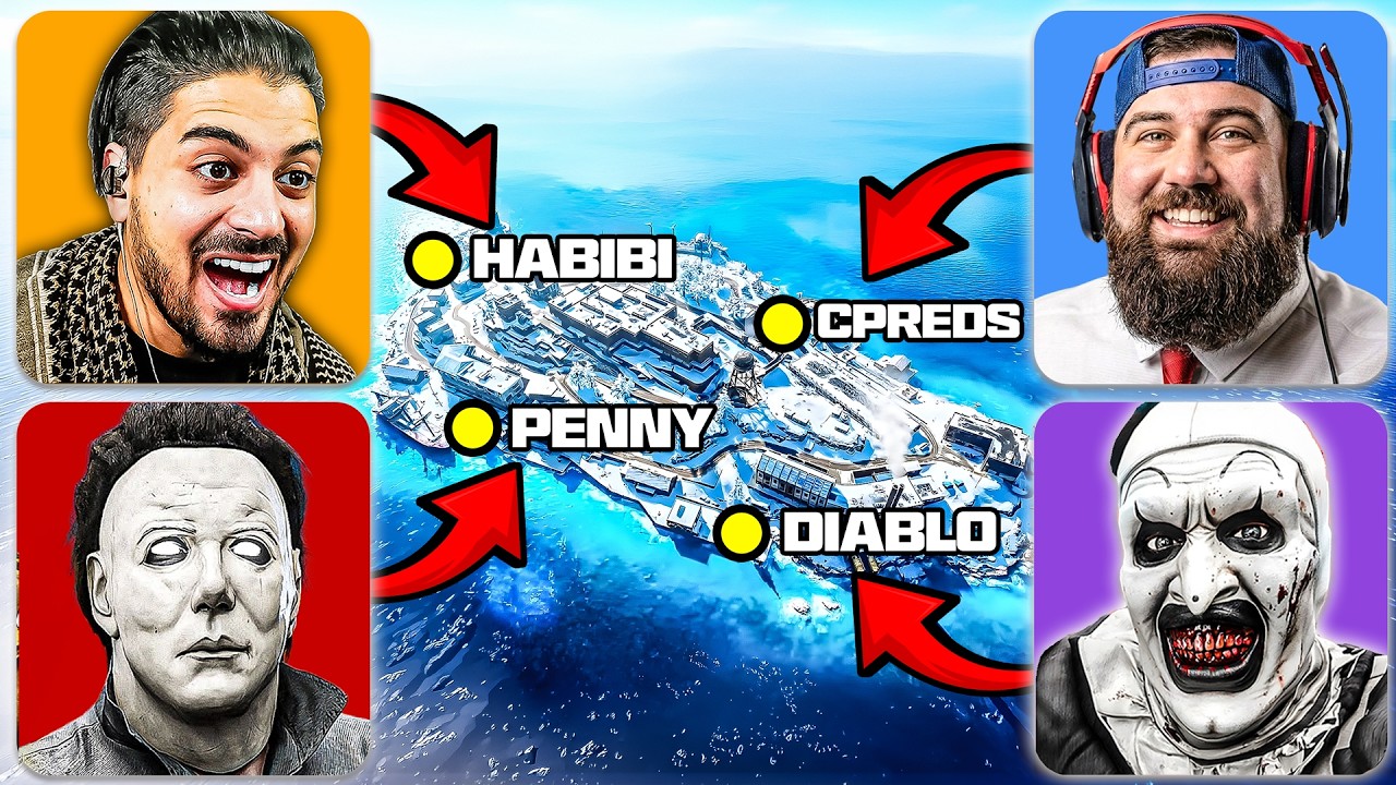 The Ultimate 4 CORNER CHALLENGE in Warzone