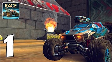 RACE: Rocket Arena Car Extreme - Tutorial Part 1 (Android GamePlay Walkthrough)