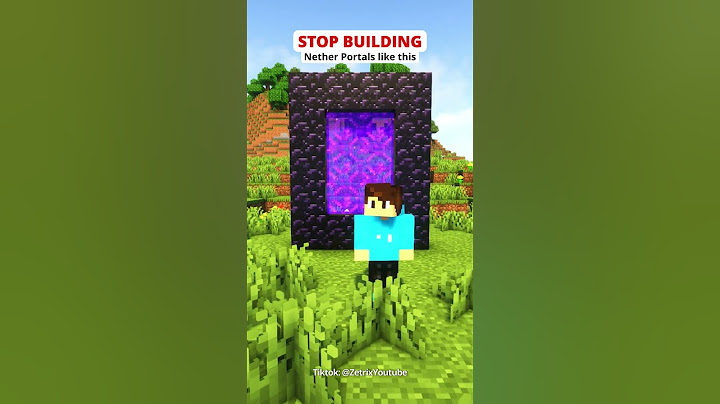 Noob vs Pro Nether Portal Design #shorts