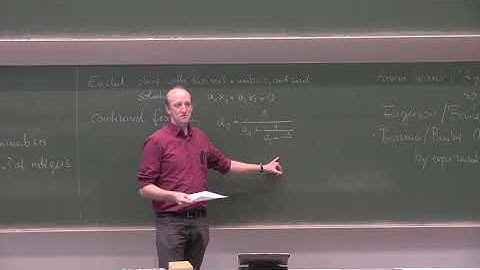 (Elliptic) multiple zeta values: Lecture 3/4, part 1 (Dr Johannes Broedel)
