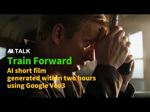 「Train Forward」- AI short film generated within two hours using Google Veo3 + Flow