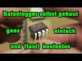 Datenlogger selber bauen - fast kostenlos ! Atmel AVR Attiny