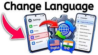 How To Change Language On Android Device (System & Keyboard Language) 🌐