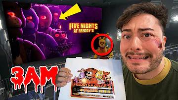 DO NOT WATCH FIVE NIGHT'S AT FREDDY'S MOVIE AT 3 AM!! (HE CAME AFTER US)