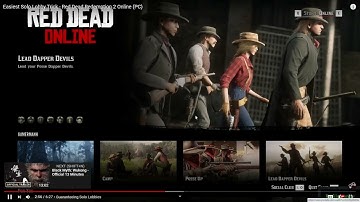 Red Dead Online How to Solo Lobby