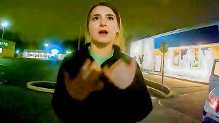 Daddy's Drunk Entitled Pretty Princess Thinks She is Too Precious for Jail, Crashes Car & Goes Jail