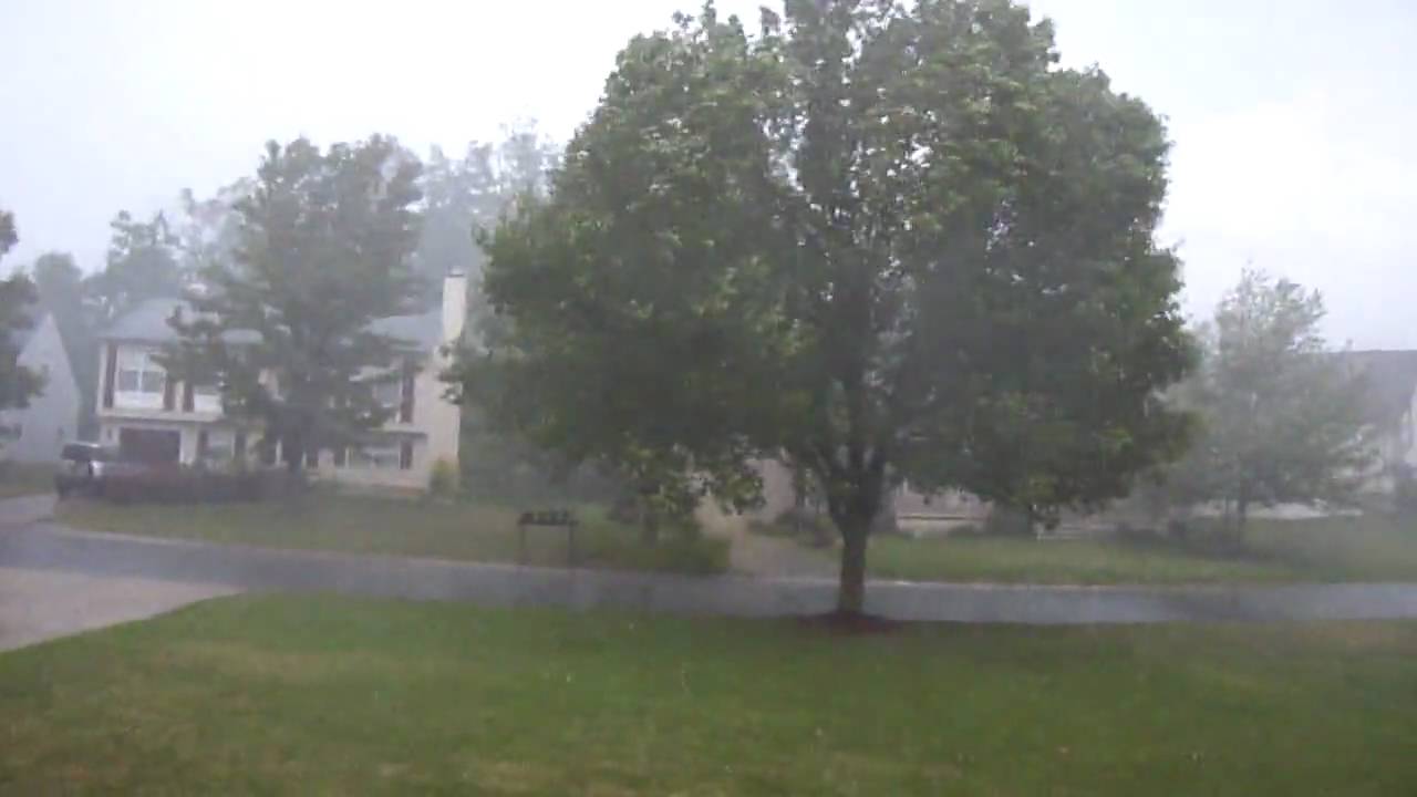 Hail on 14 May 2010 - YouTube
