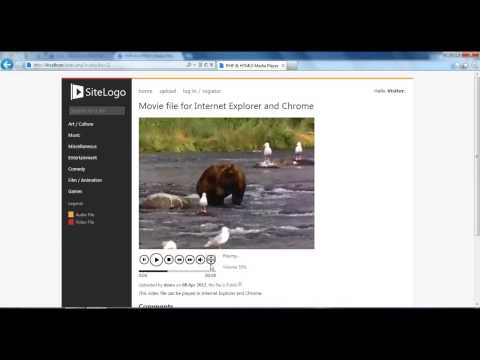 Codecanyon PHP HTML5 Media Player