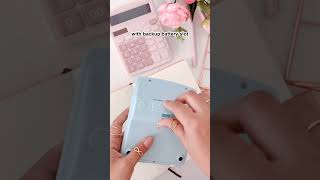 Soft Pastel 12 Digit Portable Calculator | 2 colors available #products #fancy #aesthetic #gadget screenshot 5