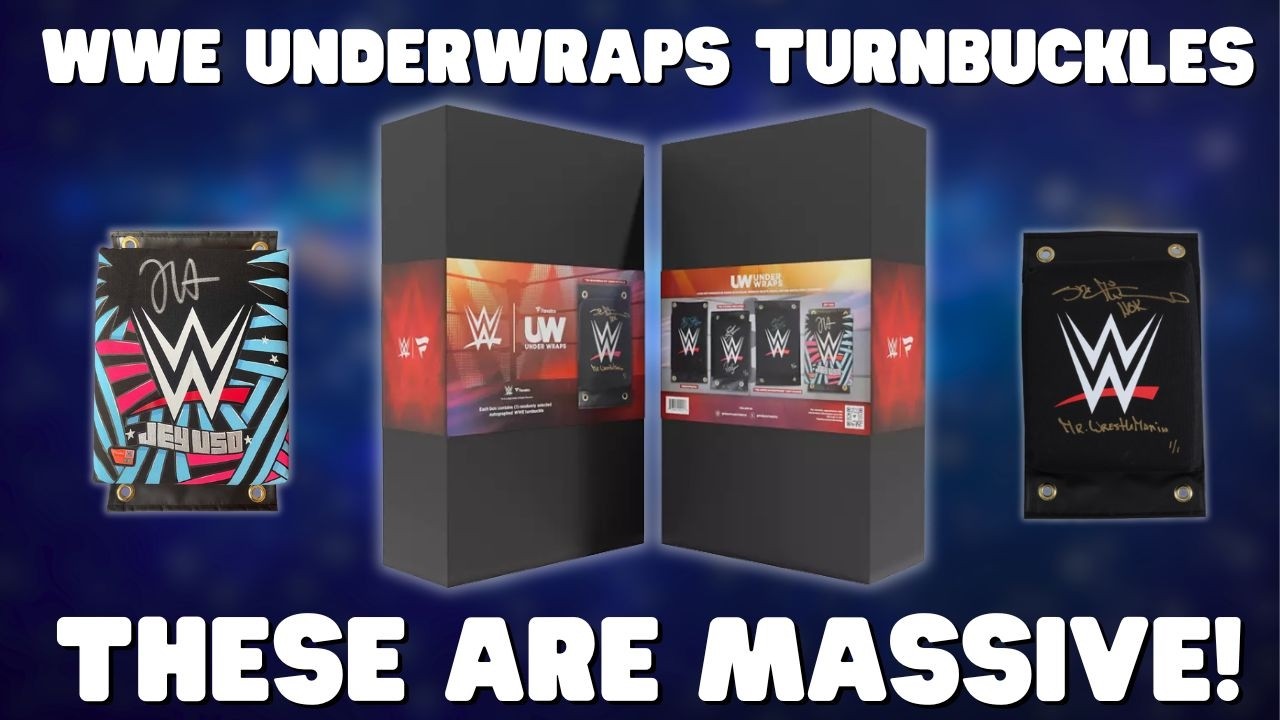 These New WWE UnderWraps Turnbuckles Are Massive