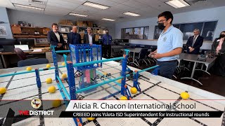 CREEED joins Ysleta ISD Superintendent for instructional rounds