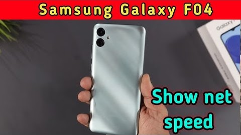 Show Net Speed In Samsung Galaxy F04, How To Show Internet Speed In Samsung Galaxy