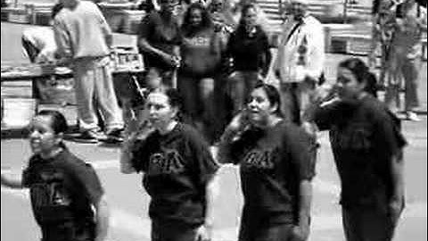 Lambda Theta Alpha Gamma Psi chapter Salute