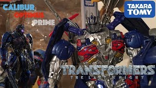 TLK-15 CALIBUR OPTIMUS PRIME || Transformers Takara Tomy TLK - 15 Calibur Optimus Prime Review