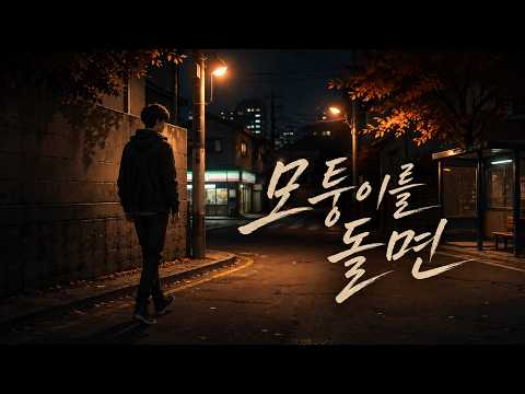 모퉁이를 돌면 | 밤 산책 감성 이별 팝락 | AI Original Song