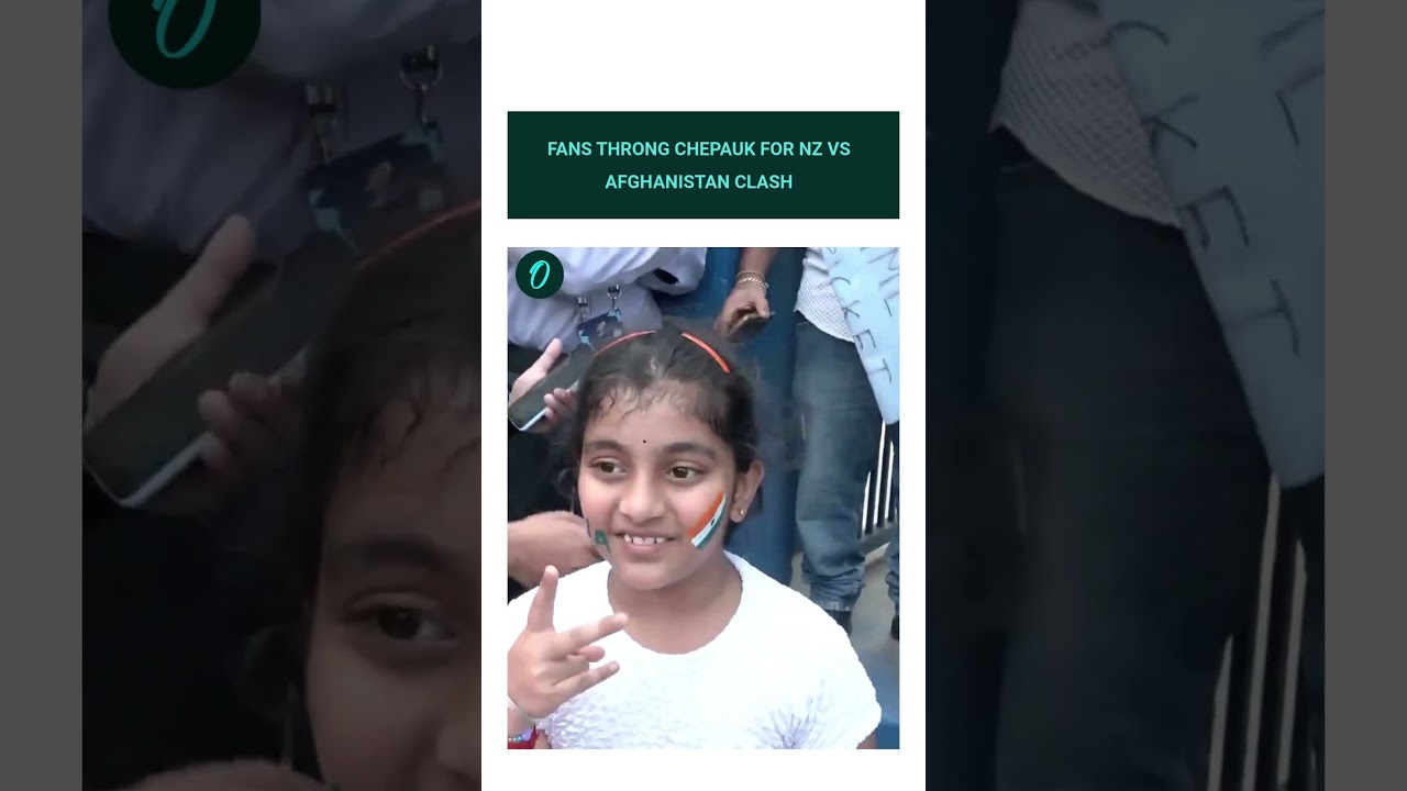 Chennai gears up for New Zealand vs Afghanistan match.