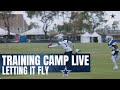Training Camp Live: Letting it Fly | Dallas Cowboys 2021
