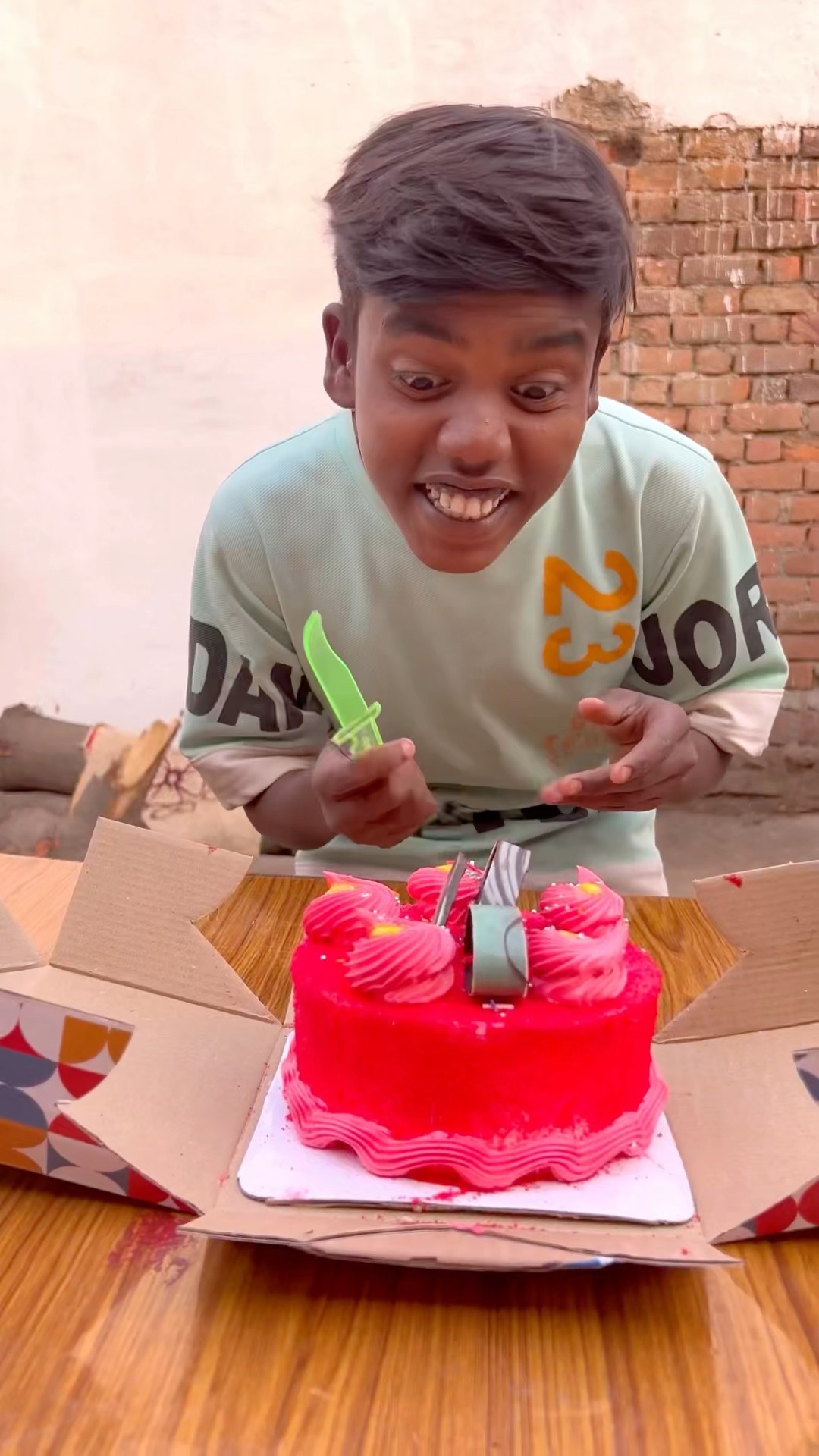 CHOTU KA DANGER CAKE #shorts @FACTFIREKING
