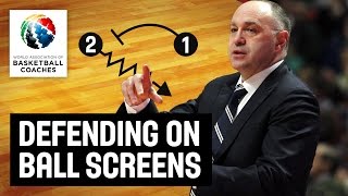 Defending on Ball Screens - Pablo Laso - Basketball Fundamentals