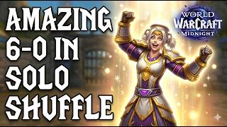 6-0 SOLO SHUFFLE SWEEP: DISC PRIEST IS UNSTOPPABLE IN 12.0.5 (DISCIPLINE PRIEST PVP SOLO SHUFFLE)