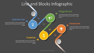 Bended Timeline Infographic - Free Google Slides theme and PowerPoint template
