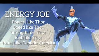 Energy Joe/Mod menu/Unlimited Money and gems and levels abilities unlocked/Subscribe/Tharan Hacks screenshot 2