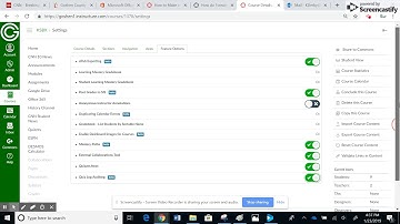 How to Enable Quizzes.Next in Canvas Settings