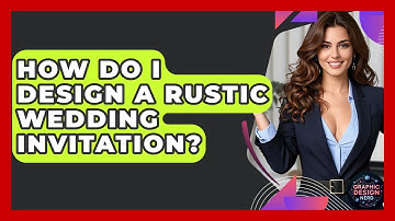 How Do I Design A Rustic Wedding Invitation? - Graphic Design Nerd