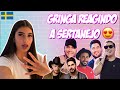 Gringa Reagindo A Forro/Sertanejo 2021! (Wesley Safadão + Barões Da Pisadinha + Saia Rodada + mais)